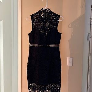 Women’s Navy Lace Dress